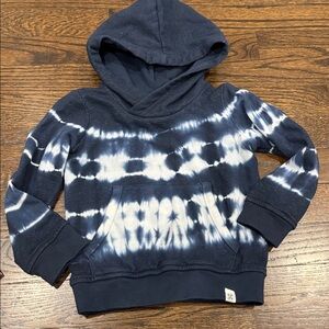 Sovereign Code tie dye hoodie size 24 months blue navy white NWT